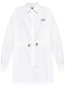 DSQUARED2 хлопковое мини-платье, белый