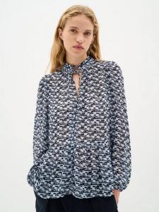 Прозрачная рубашка с рисунком сесси InWear, синий/разноцветный