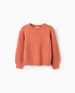 Детская толстовка с длинным рукавом Zippy, оранжевый