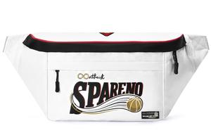 Полиэстеровая поясная сумка, кроссбоди, унисекс белая 8atheist, белый (Стиль 1)