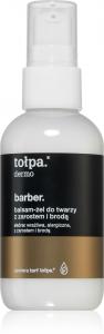 Смягчающий гель-бальзам Dermo Men Barber для волос на лице Tołpa, 75 мл