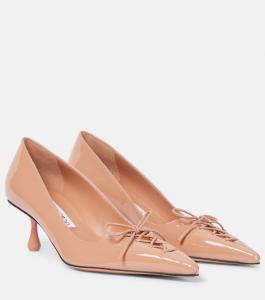 Туфли-лодочки Scarlett 50 из лакированной кожи Jimmy Choo, Light Clay Pink