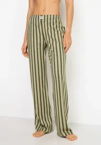 Пижамные штаны lscn от lascana Lascana, Dunkelgrün-Gold-Gestreift