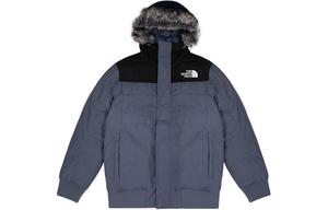 THE NORTH FACE Мужская пуховая куртка серо-черная, Gray & Black