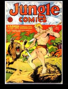 Jungle Comics #8: Golden Age Jungle Comic 1940 (CreateSpace Independent Publishing Platform)