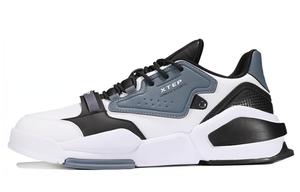 Обувь для скейтбординга Мужская низкая белая/черная/серая Xtep