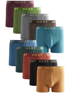 Боксерские шорты Next, цвет Gentian/Sky blue/Brown/Chestnut brown/Cappuccino/Grey/Jade/Kiwi/Wine red/Black