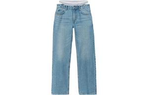 Джинсы с нашивкой Logo Patch Alexander Wang, синий