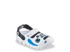 Foamies Game Kicks Zaggle Hydro-Pointz Clog - детские Skechers, White/Blue