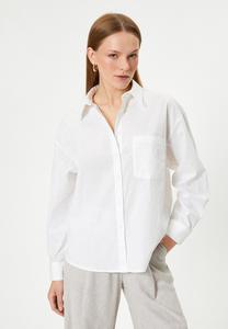 Блузка на пуговицах Koton, кремовый