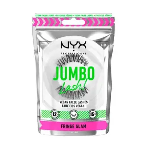 Веганские накладные ресницы Jumbo Lash Vegan False Lashes Nyx Professional Make Up, цвет fringe glam