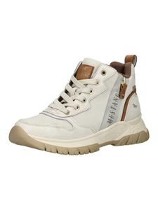 Кроссовки кремового цвета Mustang