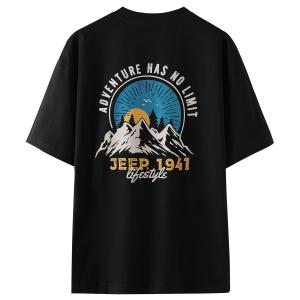 Футболка мужская Jeep, черная