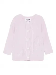 Кардиган в рубчик Molo, фиолетовый