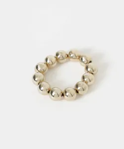 Металлическая резинка для волос в виде шарика Smelly, цвет Gold