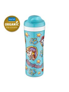 Koziol Бутылка для воды OASE PAW PATROL объемом 425 мл, цвет органический волнистый синий