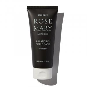 Rated Green, Rosemary, регулирующее кожу головы средство с розмарином и активированным углем, 200 мл