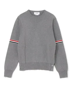 Пуловер Milano с круглым вырезом и рукавами RWB Steipe из хлопка.