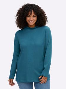 SHEEGO Лонгслив в голубом цвете Cyan Blue