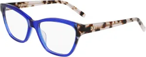 Современные женские солнцезащитные очки DKNY, 425 Cobalt/Bone Tortoise