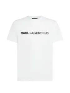 Футболка Essential с логотипом Karl Lagerfeld, белый