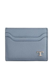 Кожаный держатель для карт Tod's, синий