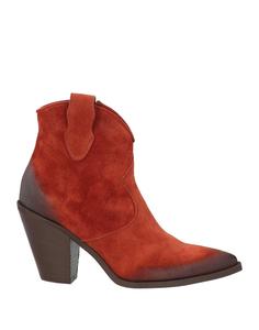Ботильоны Ovyé, оранжево-коричневый