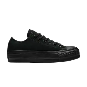 Кроссовки Converse Wmns Chuck Taylor All Star Platform Low 'Triple Black', черный