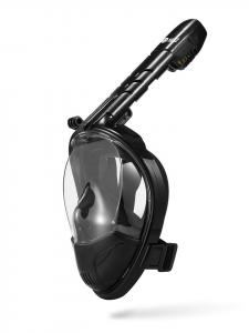 YEAZ Маска для подводного плавания Ocean View черного цвета