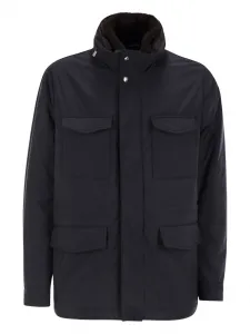 Куртка со съемным воротником Fedeli, синий