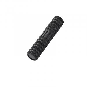 Пенный ролик Hollow для йоги, фитнеса, массажа, коррекции фигуры и расслабления мышц всего тела 361°, hepburn черный[45cm crescent foam roller]