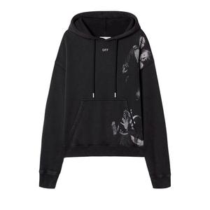 Худи Off-White Blurred Mary Skate Hoodie, Black/White