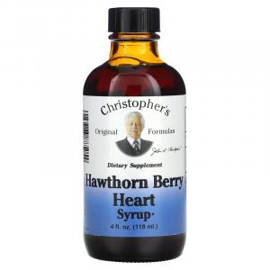 Christopher's Original Formulas, Сердечный сироп из ягод боярышника, 118 мл (4 жидк. унц.)