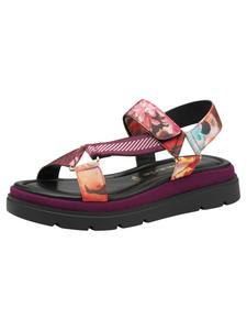 Сандалии на плоской подошве Tamaris, цвет dark pink comb