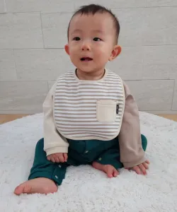 Нагрудник с круглым принтом Comme Ca Ism, цвет Green