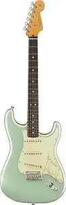 Fender American Pro II Stratocaster с розовым грифом из палисандра Mystic Surf Green с чехлом