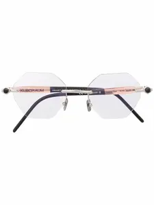 Очки в шестиугольной оправе Kuboraum, черный