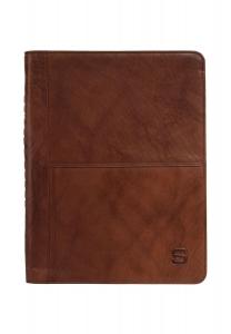 Сумка для документовNOTEBOOK COVER, натуральная кожа SPIKES & SPARROW, цвет Cognac