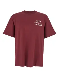 Футболка с принтом AMIRI, красный