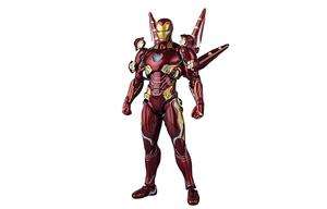 Железный человек MK 50 SHF Мстители, набор нанооружия 2 фигурки для игр BANDAI
