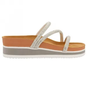 Слайды Gioseppo 71417, серебряный