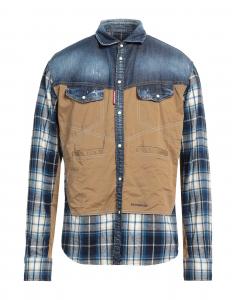 Джинсовая рубашка Dsquared2, синий