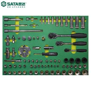 SATA 09919 Набор держателей инструментов для авторемонтной мастерской, 157 предметов, набор для ремонта инструментов для авторемонта
