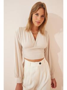 Блузка Happiness Istanbul, кремовый