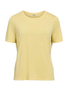 OBJECT Футболка 'OBJANNIE' в светло-желтом цвете