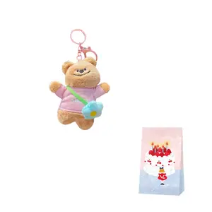 Dolls and bears dance Плюшевый кулон белый медведь высота 12см