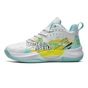 Black-tailed deer Чёрные баскетбольные кроссовки Unisex High Top с амортизацией, противоскользящей и износостойкой подошвой White Moon, цвет White Moon