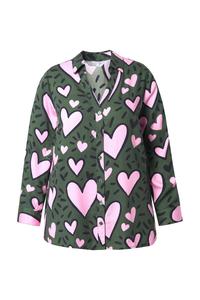 Блуза MIAMODA, темно-зеленый