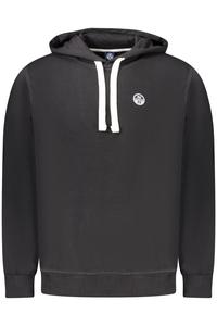 Толстовка мужская North Sails с капюшоном, черный / белый