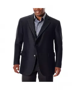 Большой и высокий классический блейзер на двух пуговицах Kingsize, черный